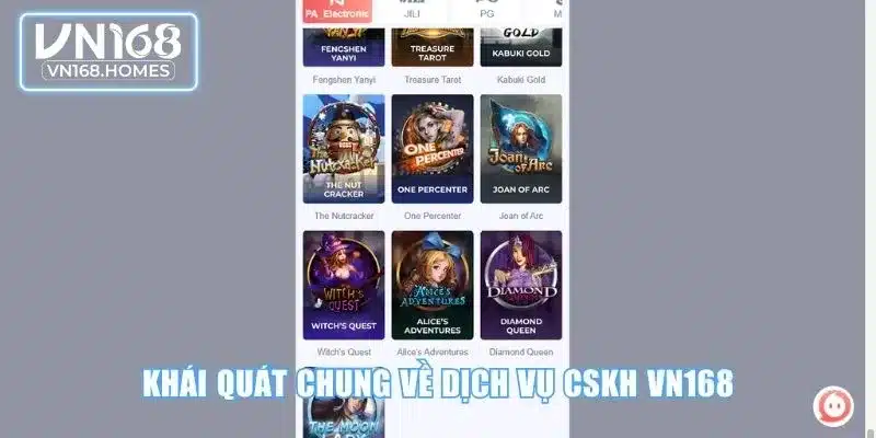 Khái quát chung về dịch vụ cskh VN168