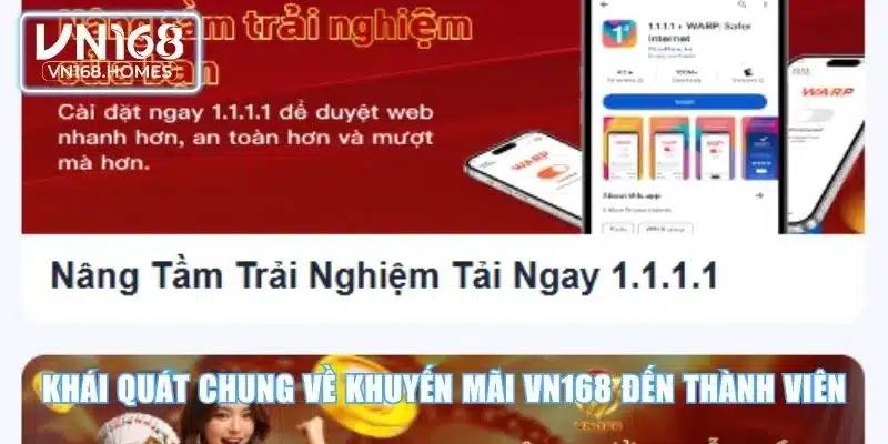 Khái quát chung về khuyến mãi VN168 đến thành viên